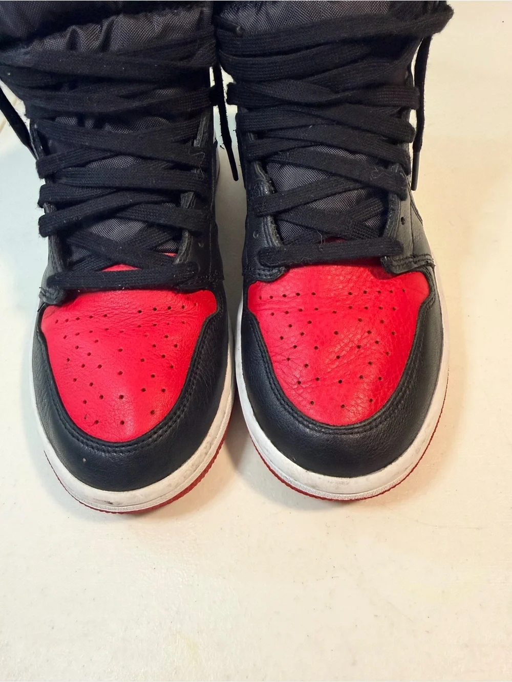 Jordan Kids High-Top Sneakers in Red, Black & Blue